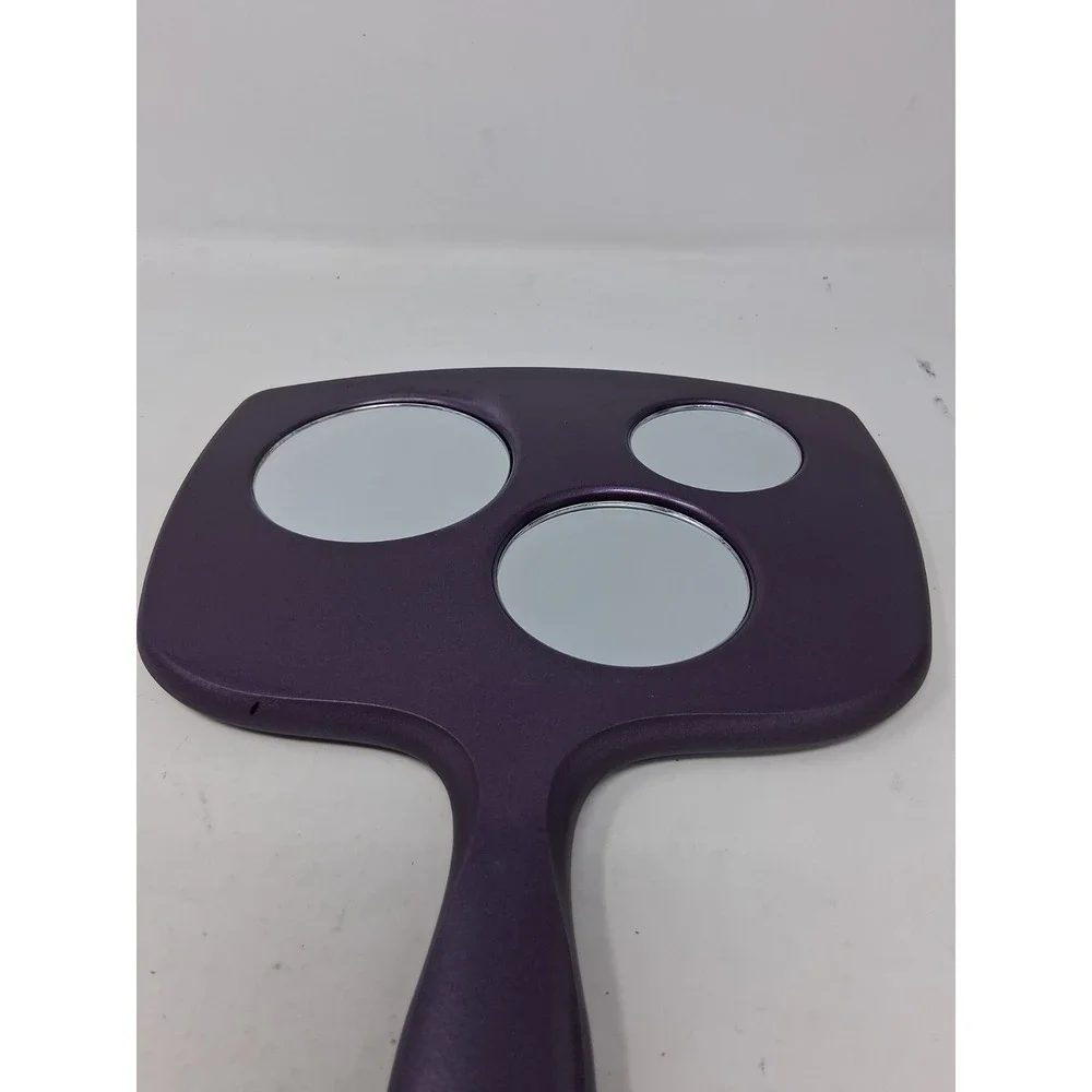 Viintage Y2K ScUnci Purple Hand Mirror 4 Way Magnifying. I